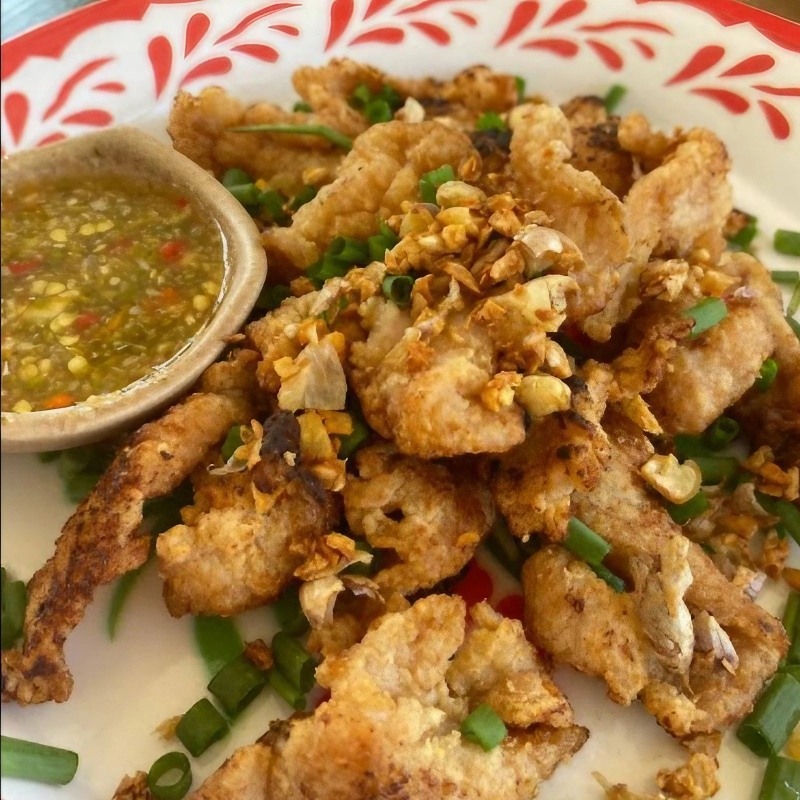 Garlic fried pork