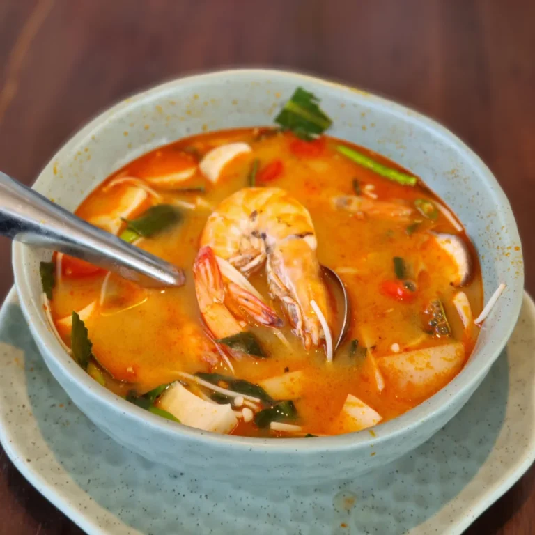 Tom Yum shrimp
