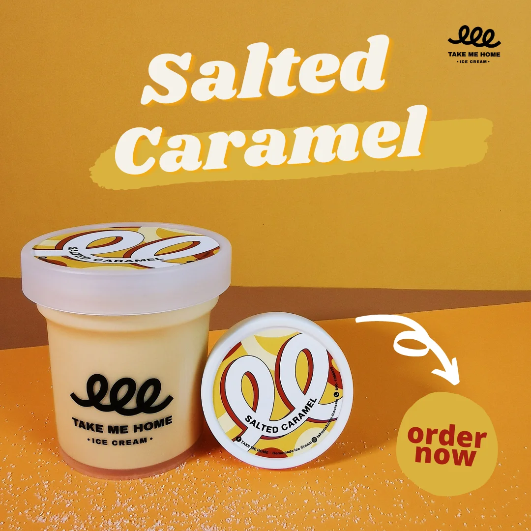 Salted caramel ice cream